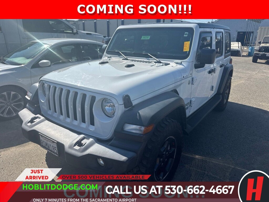 Certified 2019 Jeep Wrangler Unlimited Sport SUV