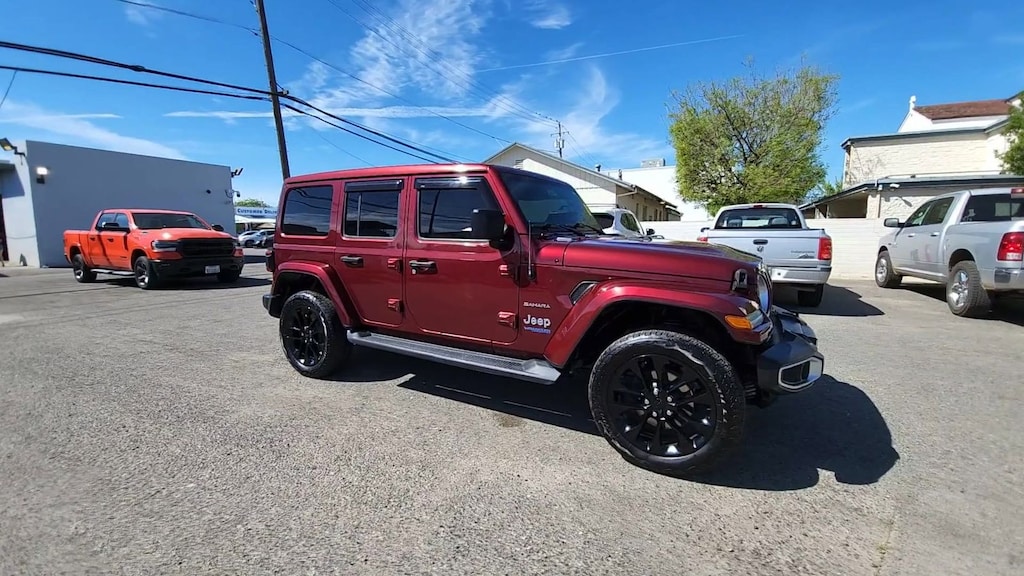 Certified 2021 Jeep Wrangler Unlimited Sahara 4xe SUV