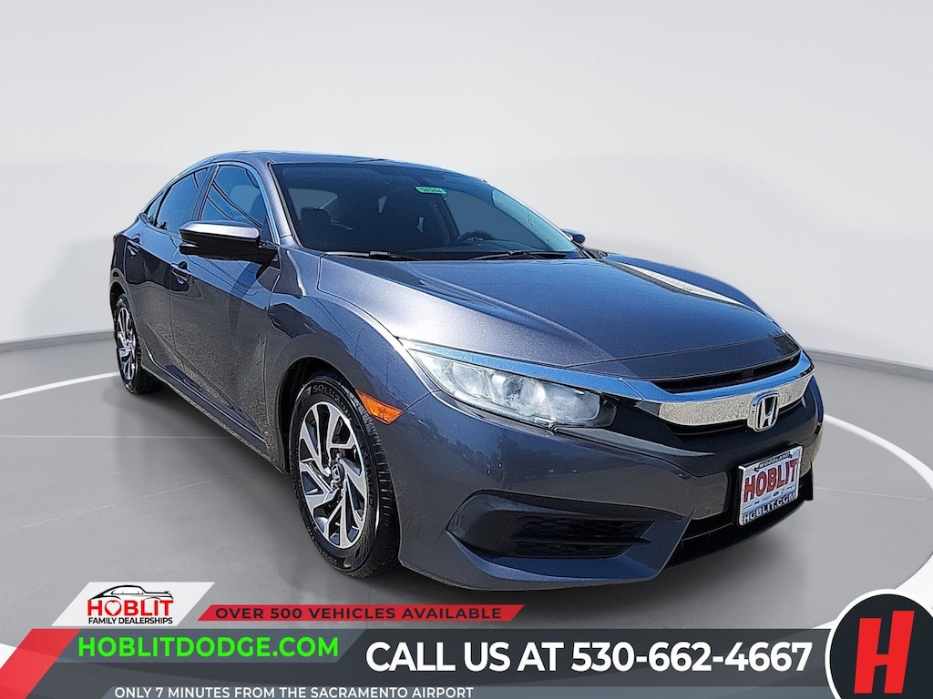 Certified 2017 Honda Civic EX Sedan
