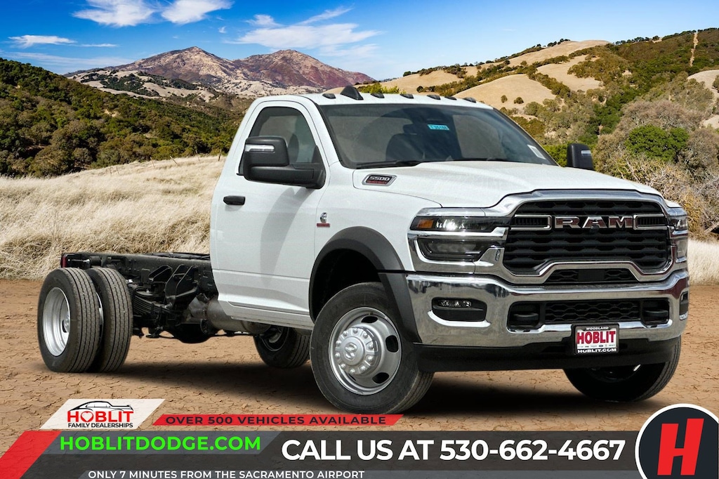 New 2025 Ram 5500 Chassis Cab 5500 TRADESMAN CHASSIS REGULAR CAB 4X2 84' CA Pickup