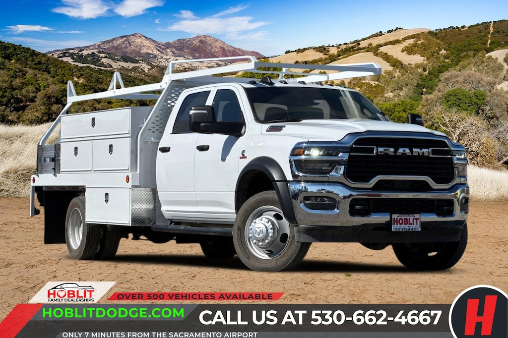 New 2026 Ram 5500 Chassis Cab 5500 TRADESMAN CHASSIS CREW CAB 4X4 84' CA Pickup