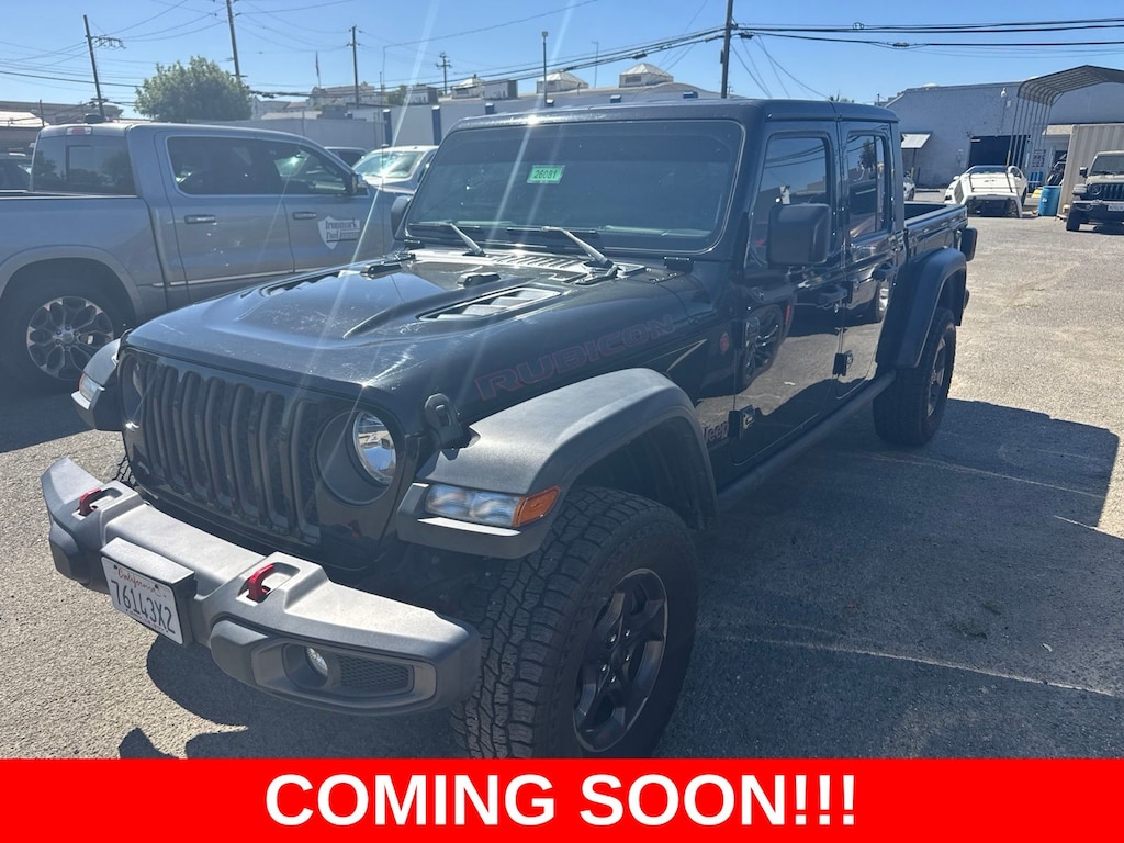 Certified 2020 Jeep Gladiator Rubicon Truck