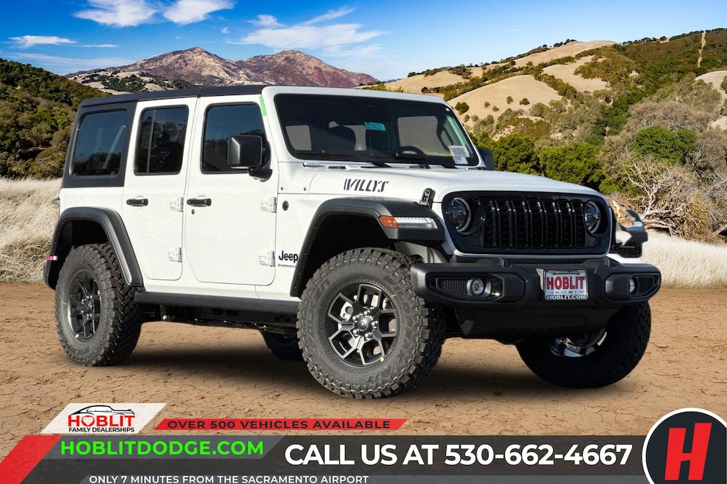 New 2026 Jeep Wrangler 4-DOOR WILLYS Sport Utility