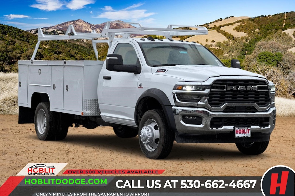 New 2026 Ram 5500 Chassis Cab 5500 TRADESMAN CHASSIS REGULAR CAB 4X4 84' CA Pickup