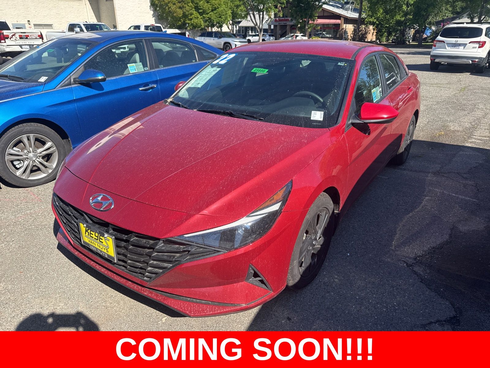 2022 Hyundai Elantra Blue
