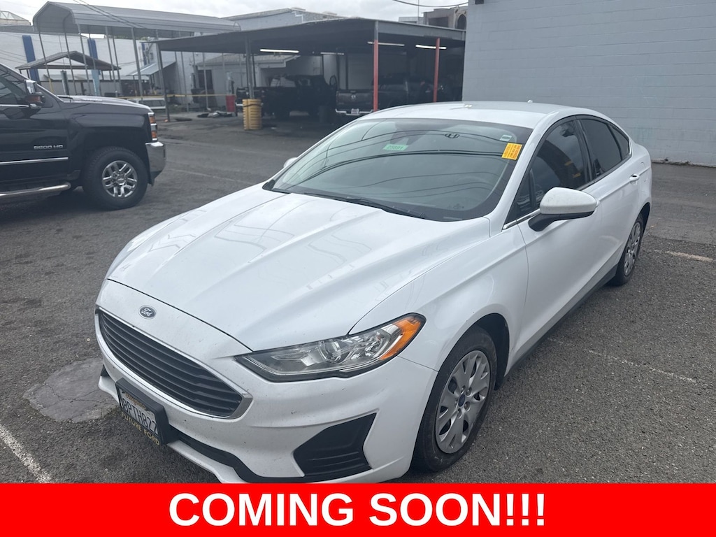 Certified 2020 Ford Fusion S Sedan