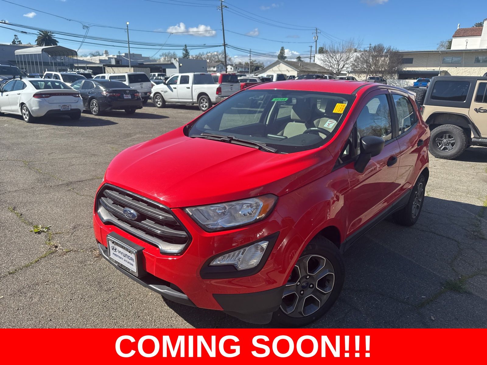 2019 Ford Ecosport S