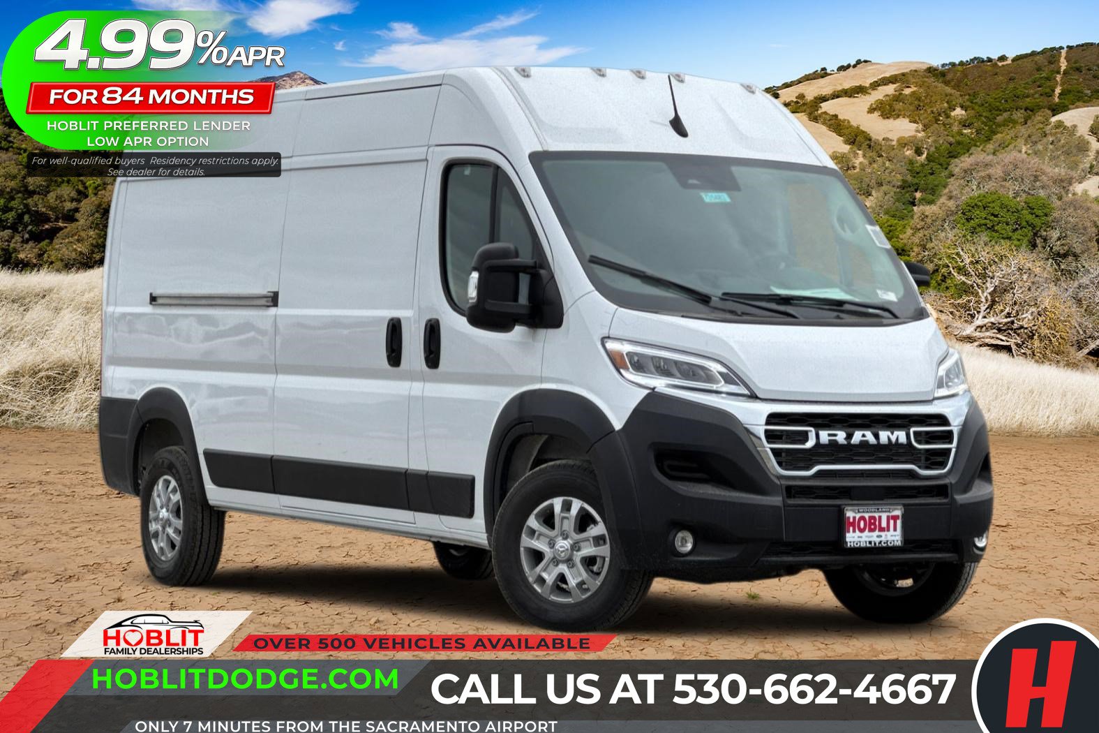 2026 RAM ProMaster Cargo Van SLT