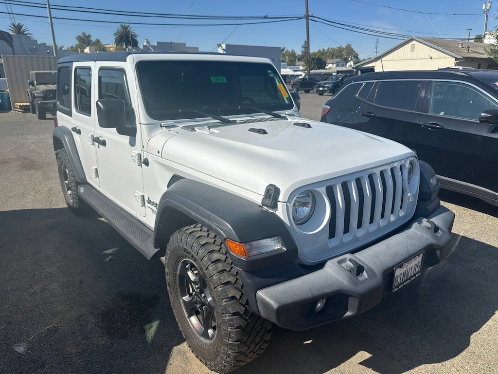 Certified 2019 Jeep Wrangler Unlimited Sport SUV