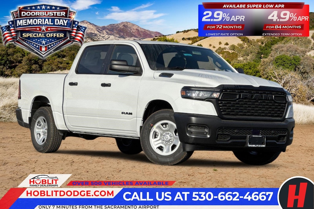 New 2026 Ram 1500 TRADESMAN CREW CAB 4X2 5'7 BOX Pickup