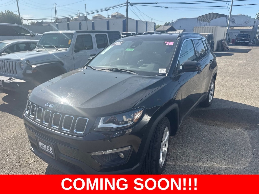 Certified 2018 Jeep Compass Latitude SUV