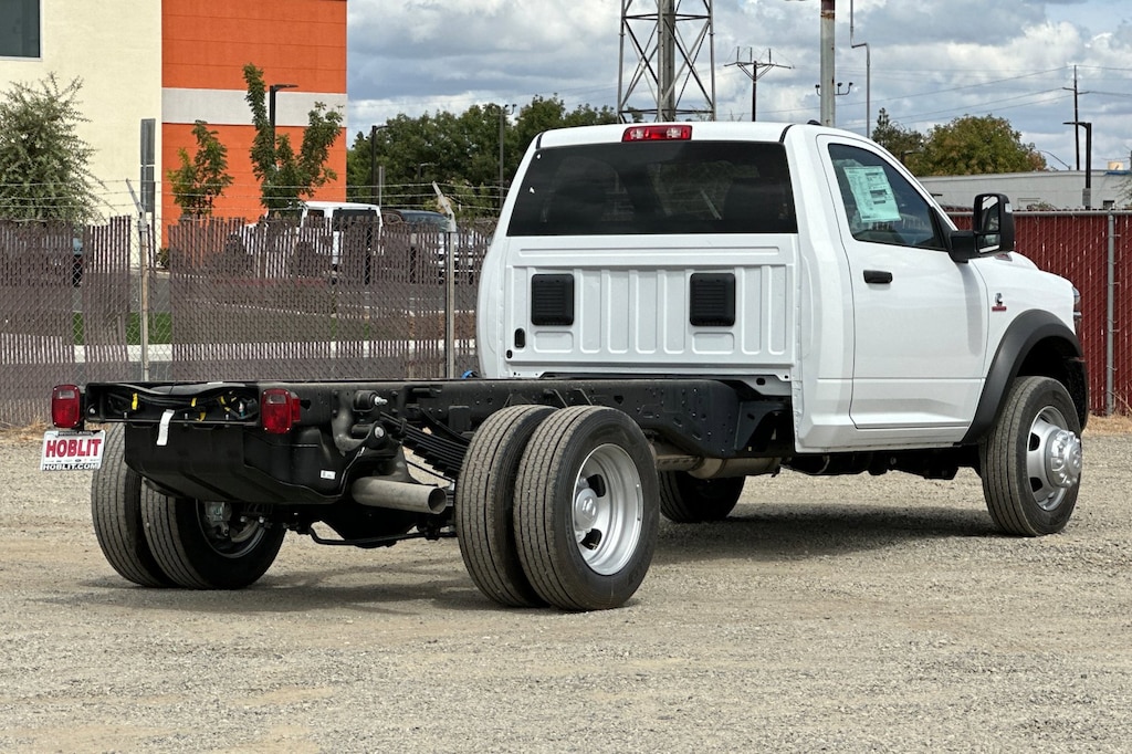 New 2025 Ram 5500 Chassis Cab 5500 TRADESMAN CHASSIS REGULAR CAB 4X2 84' CA Pickup