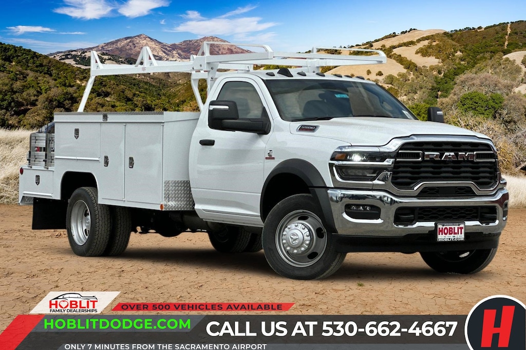New 2025 Ram 5500 Chassis Cab 5500 TRADESMAN CHASSIS REGULAR CAB 4X4 84' CA Pickup