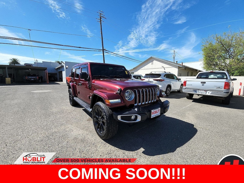 Certified 2021 Jeep Wrangler Unlimited Sahara 4xe SUV