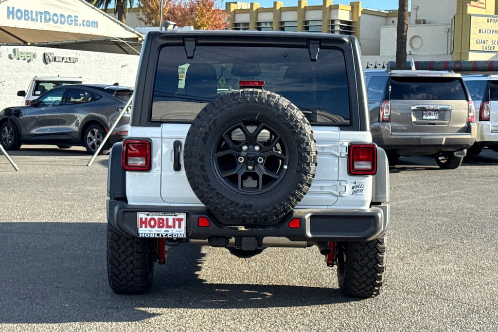 New 2026 Jeep Wrangler 4-DOOR WILLYS Sport Utility