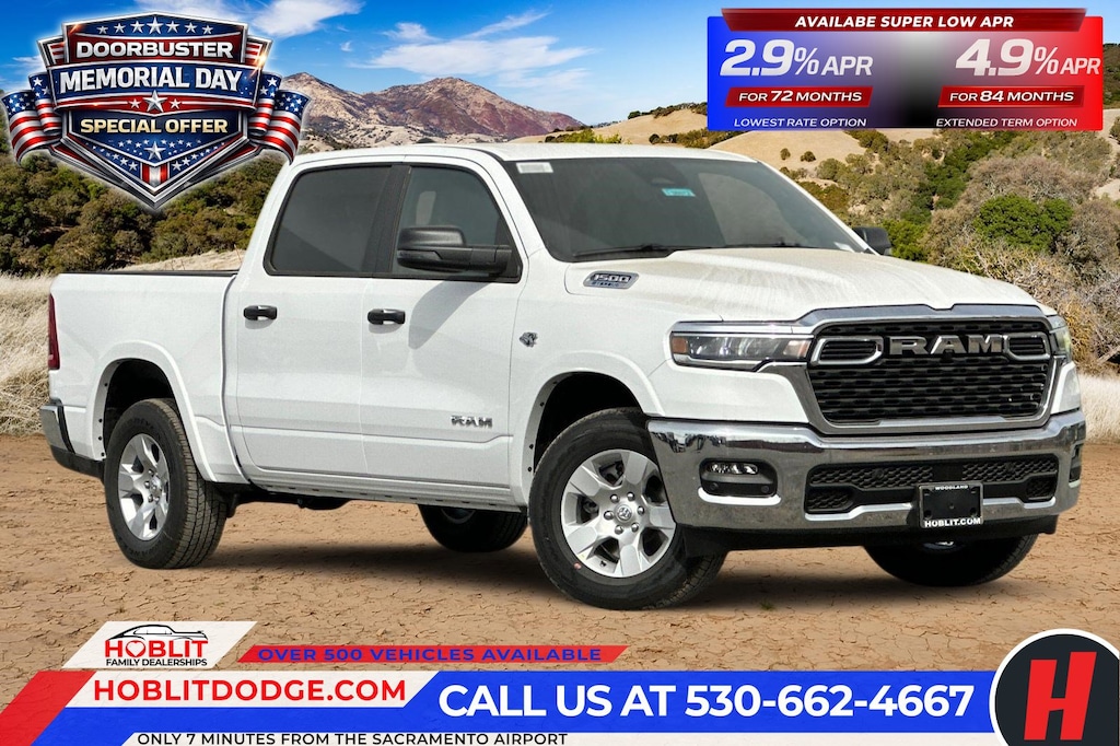 New 2026 Ram 1500 BIG HORN CREW CAB 4X4 5'7 BOX Pickup