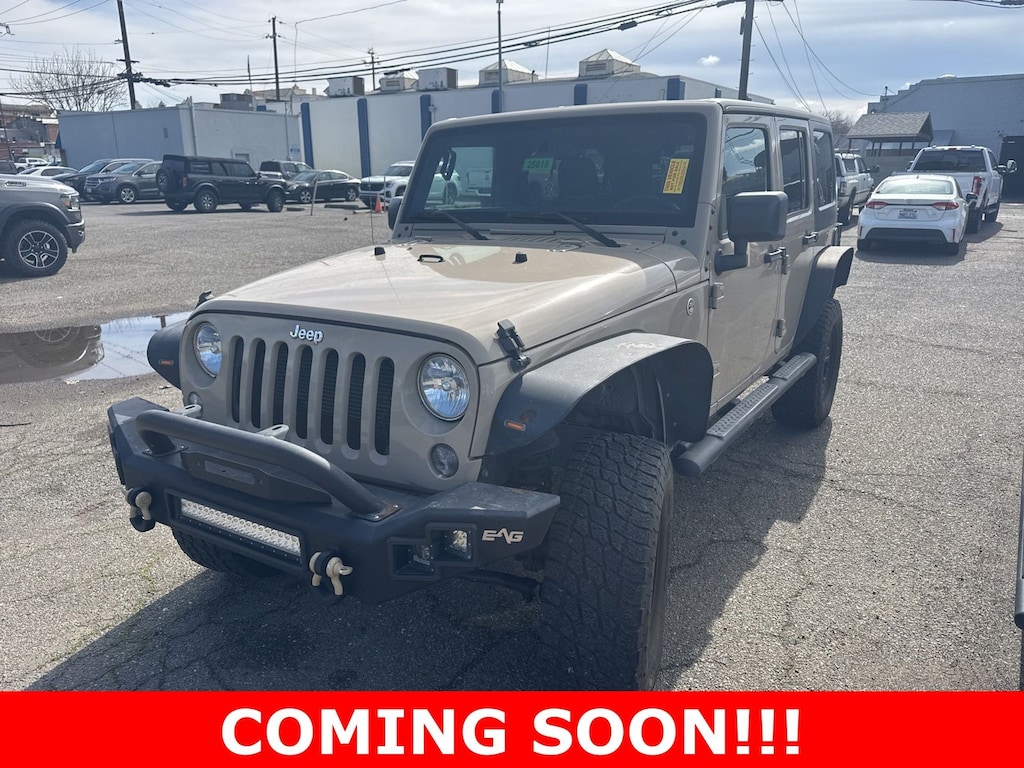 Certified 2016 Jeep Wrangler Unlimited Sport SUV