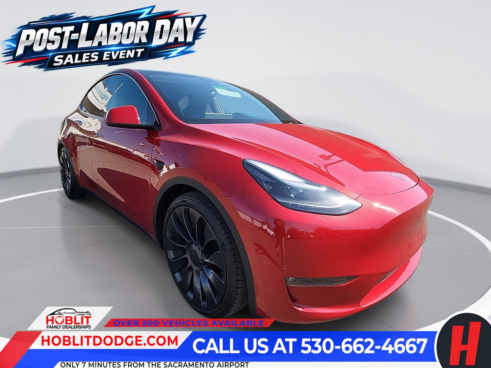 Used 2023 Tesla Model Y Performance with VIN 7SAYGDEF7PF945139 for sale in Woodland, CA