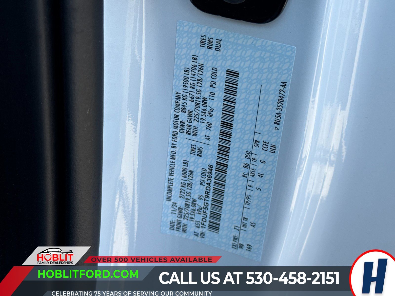 2024 Ford F-550 Super Duty Chassis Cab XL - Photo 30