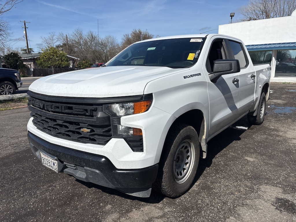 Certified 2022 Chevrolet Silverado 1500 WT Crew Cab Truck