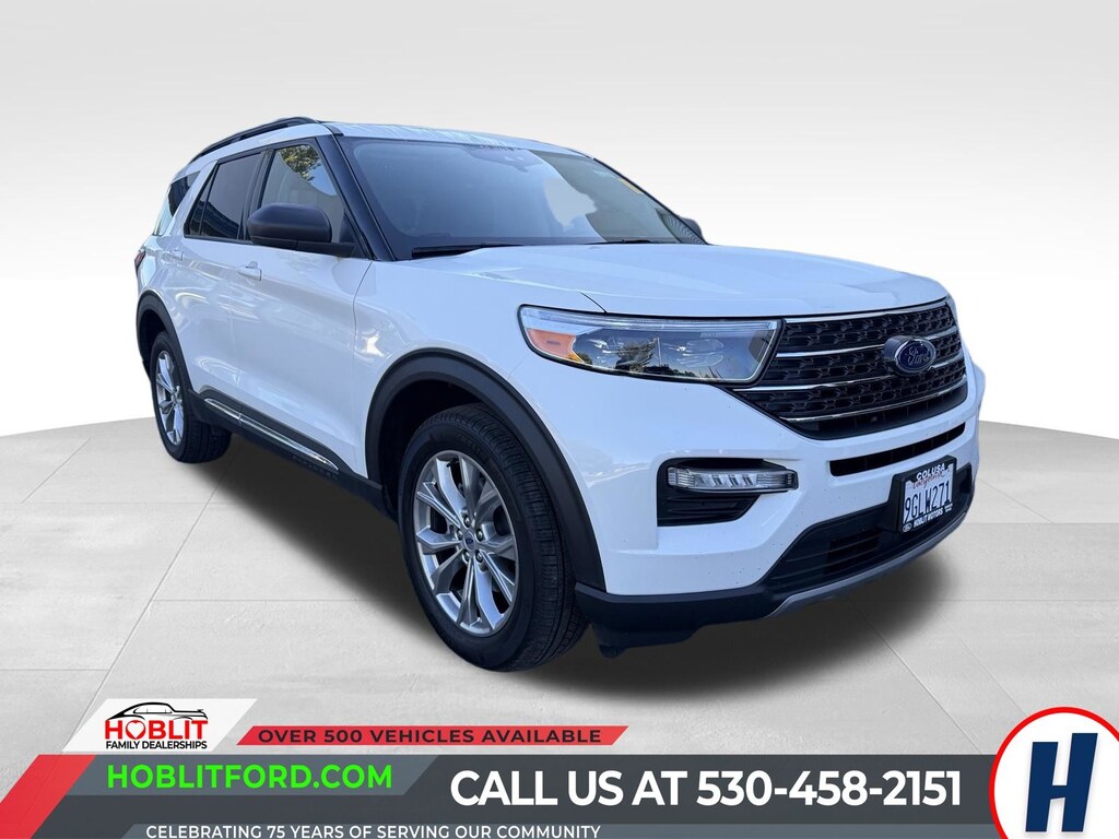 Certified 2023 Ford Explorer XLT 4WD w/ 3rd Row Seating SUV