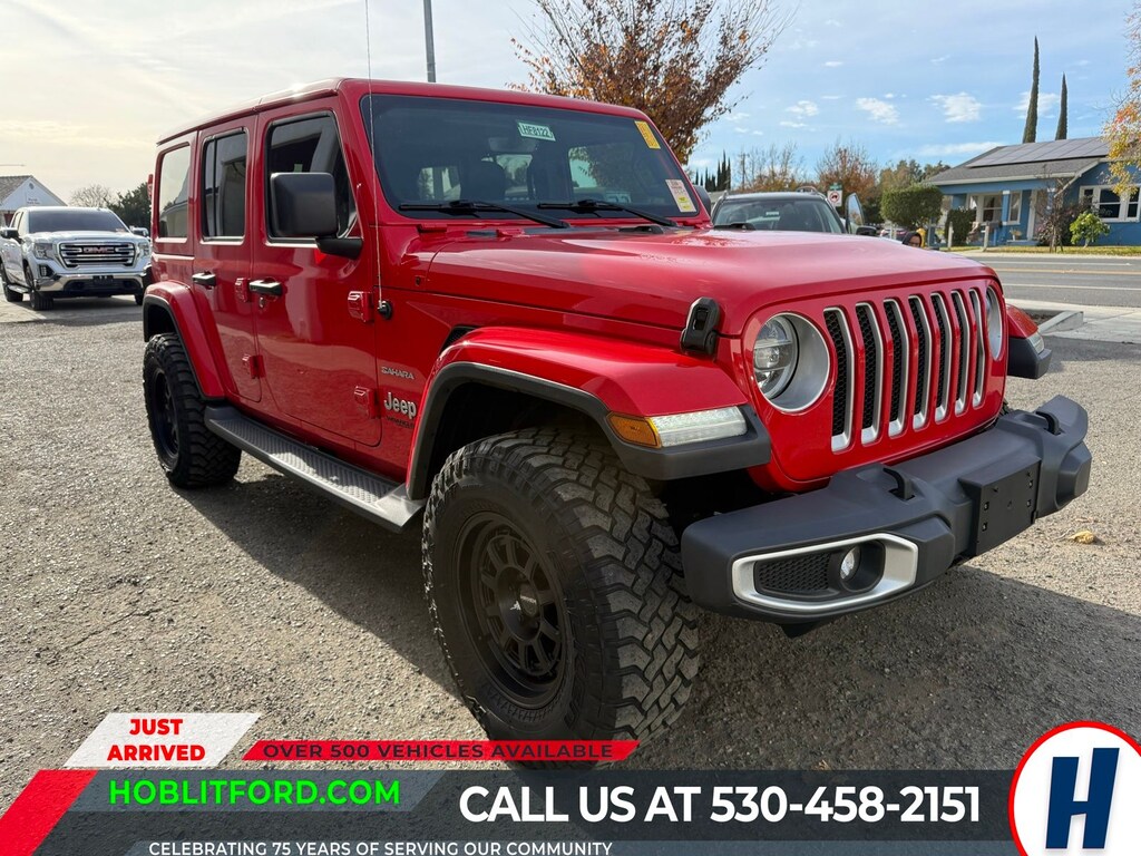 Used 2020 Jeep Wrangler Unlimited Sahara North Edition 4x4 Hard-Top w/ Hea SUV