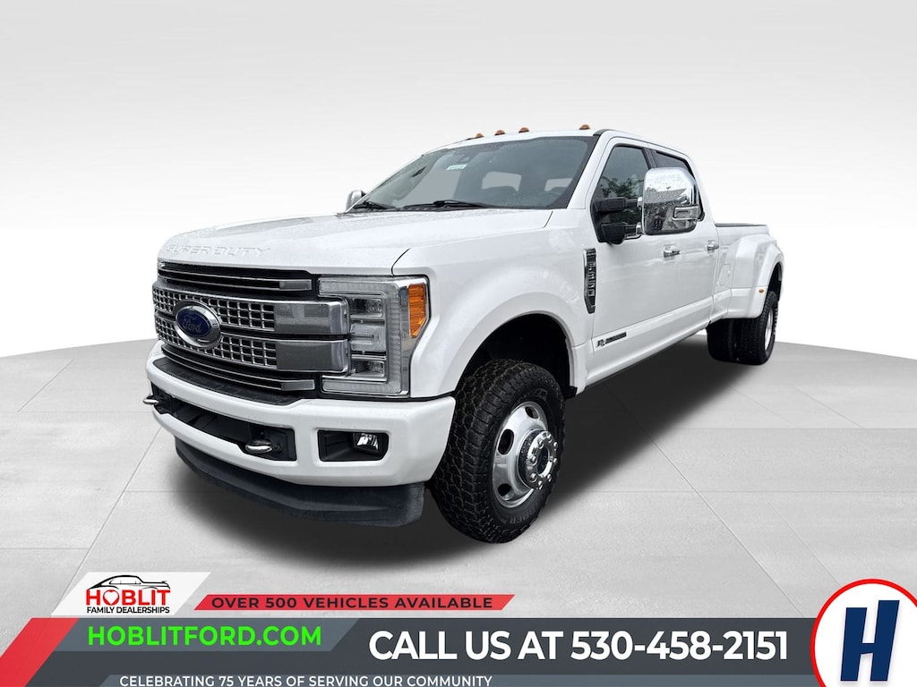 Certified 2019 Ford F-350SD Platinum Ultimate Dually 4x4 Powerstroke Truck