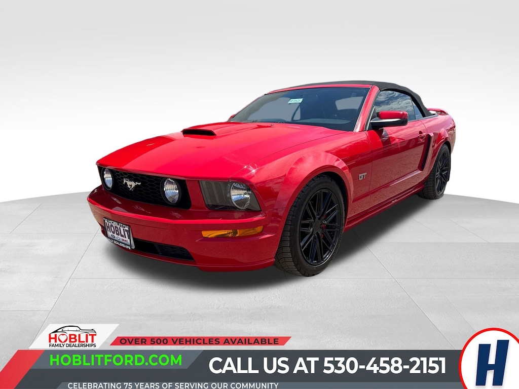 Certified 2007 Ford Mustang GT Premium Convertible w/ 5-Spd Manual Convertible