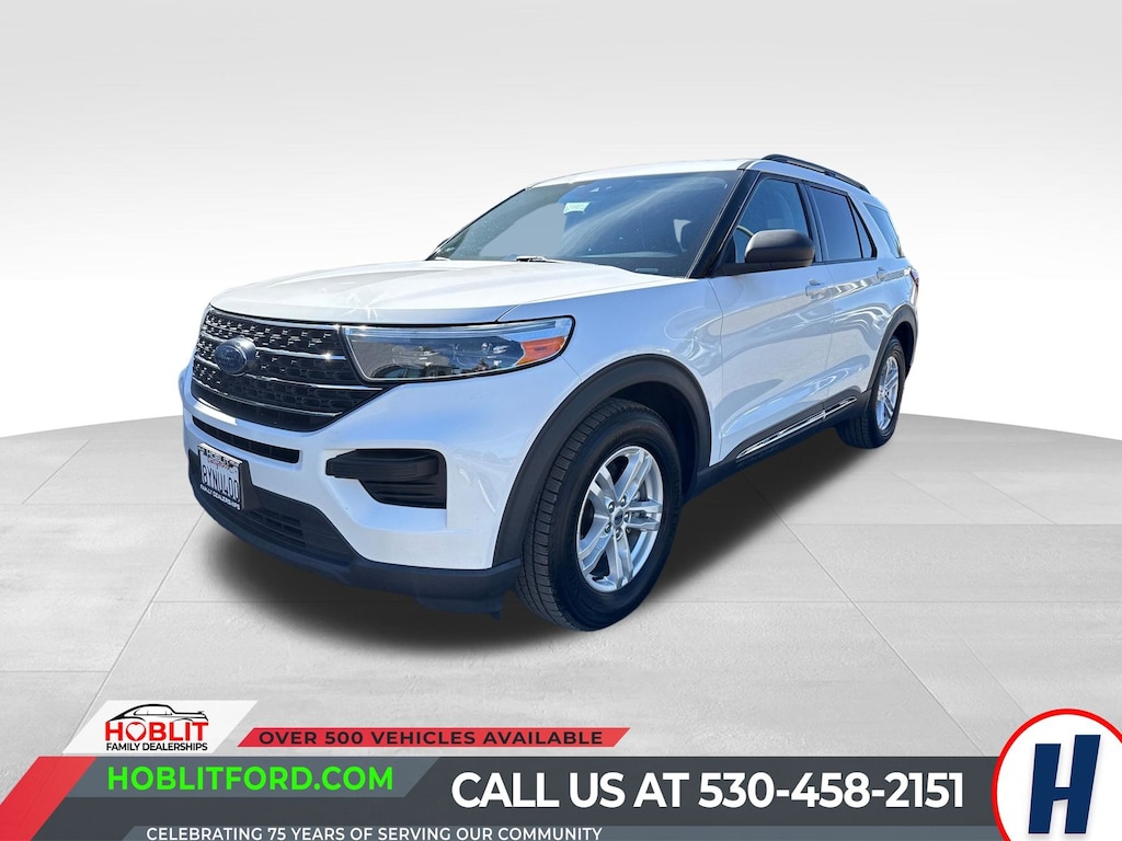 Used 2021 Ford Explorer XLT Ecoboost w/ 3rd Row Seating SUV