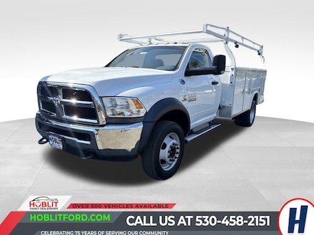 2018 Ram 5500HD Tradesman Regular Cab Cummins w/ Contractor Body &
