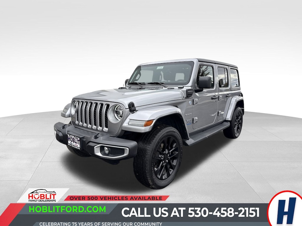 Certified 2021 Jeep Wrangler Unlimited Sahara 4xe Hard-Top 4x4 SUV