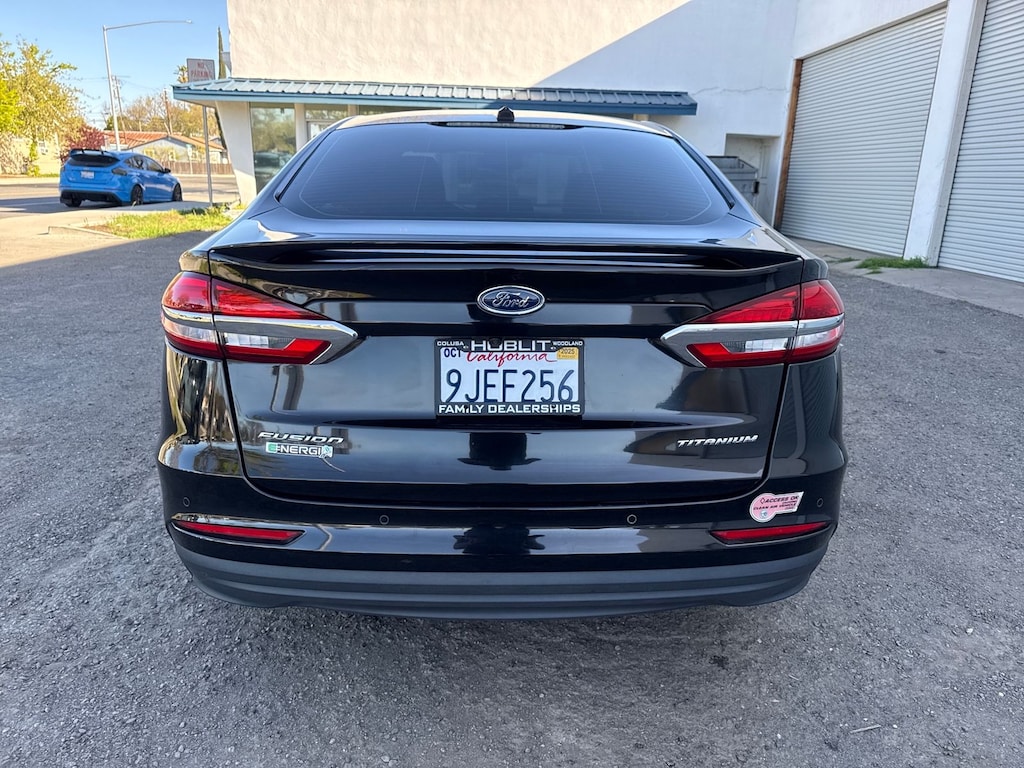 Certified 2019 Ford Fusion Energi Titanium Sedan