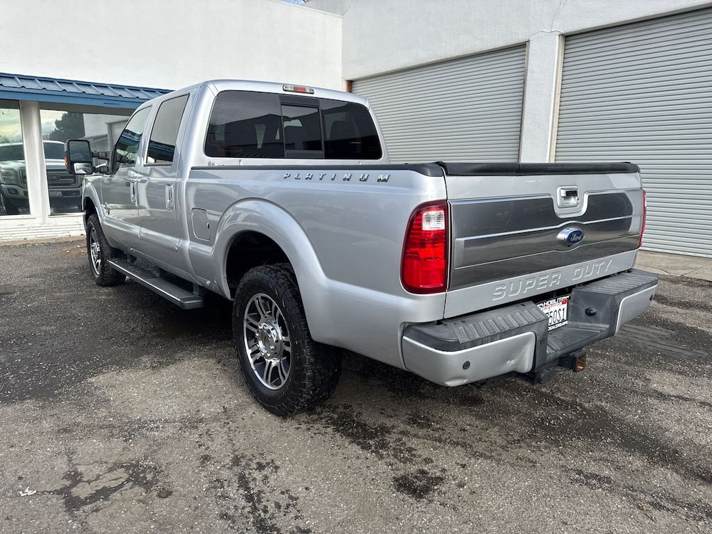 Certified 2015 Ford F-250SD Platinum Crew Cab Short Bed 4x4 Powerstroke Truck