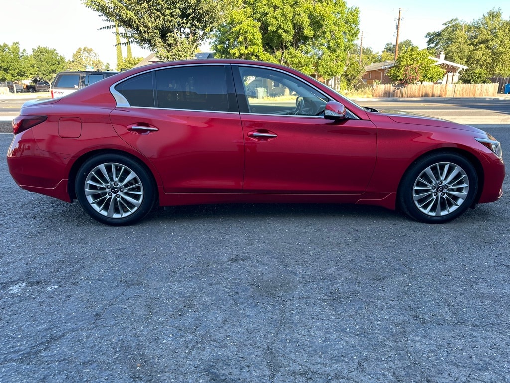 Used 2021 INFINITI Q50 LUXE with VIN JN1EV7BP9MM700417 for sale in Colusa, CA