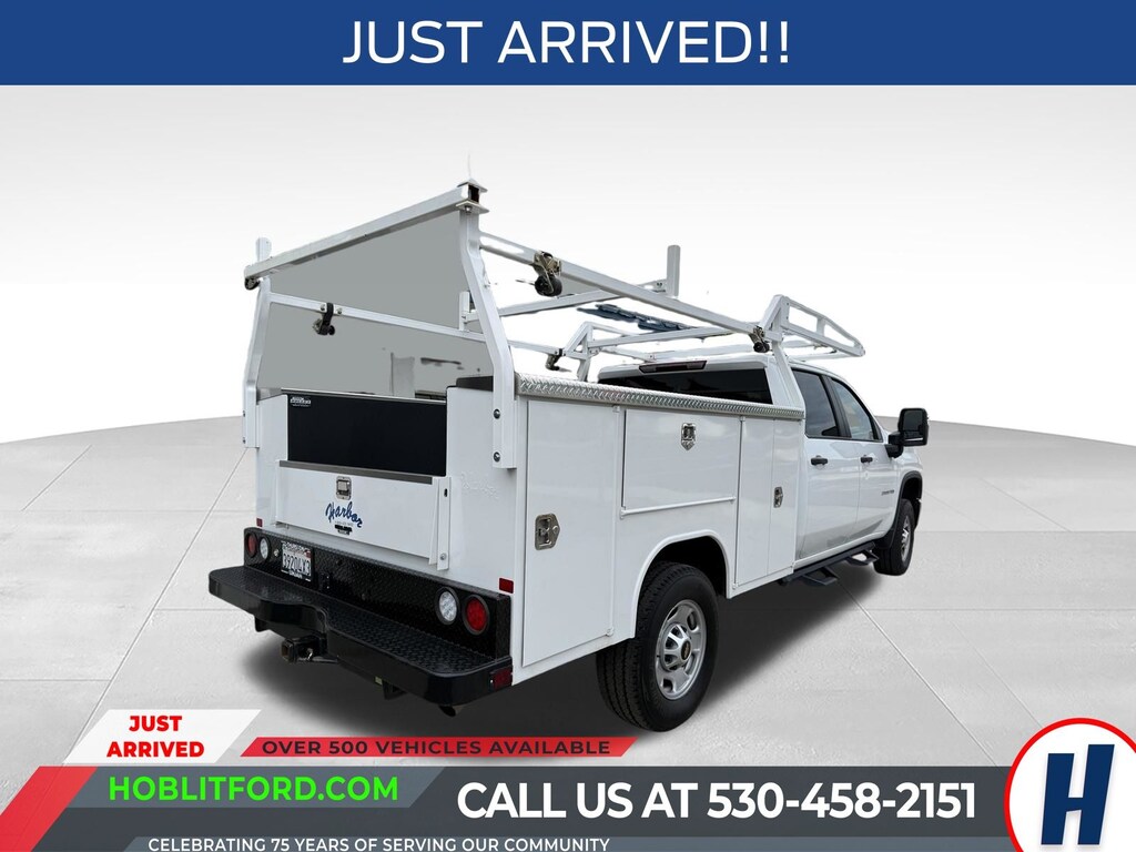 Certified 2024 Chevrolet Silverado 2500HD Work Truck Crew Cab 4x4 w/ Utility Bed Truck