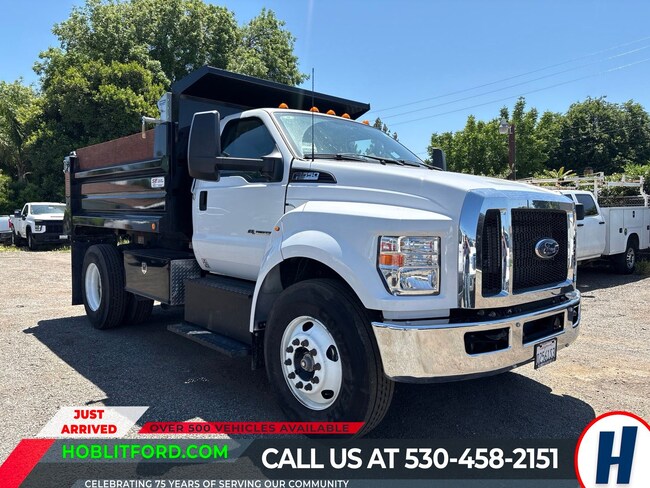 2023 Ford F-650SD Base Power Stroke Diesel w/ Scelzi 7-Yard Dump Bod Truck