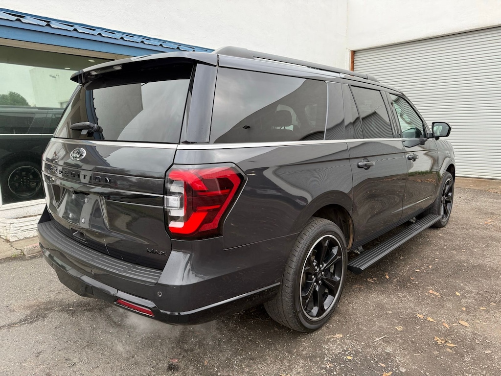 Certified 2022 Ford Expedition Max Limited Stealth 4x4 w/ Panoramic Moon Roof SUV