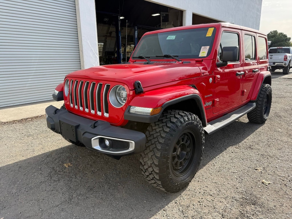 Used 2020 Jeep Wrangler Unlimited Sahara North Edition 4x4 Hard-Top w/ Hea SUV