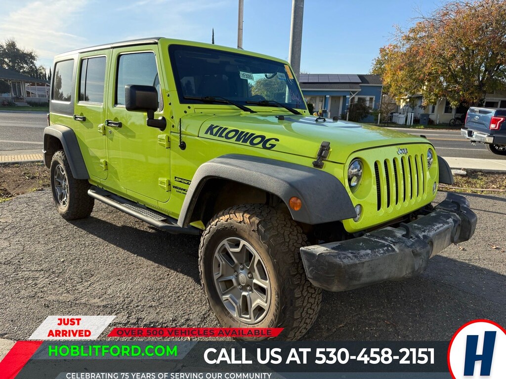 Used 2017 Jeep Wrangler Unlimited Sport Hard-Top 4x4 SUV