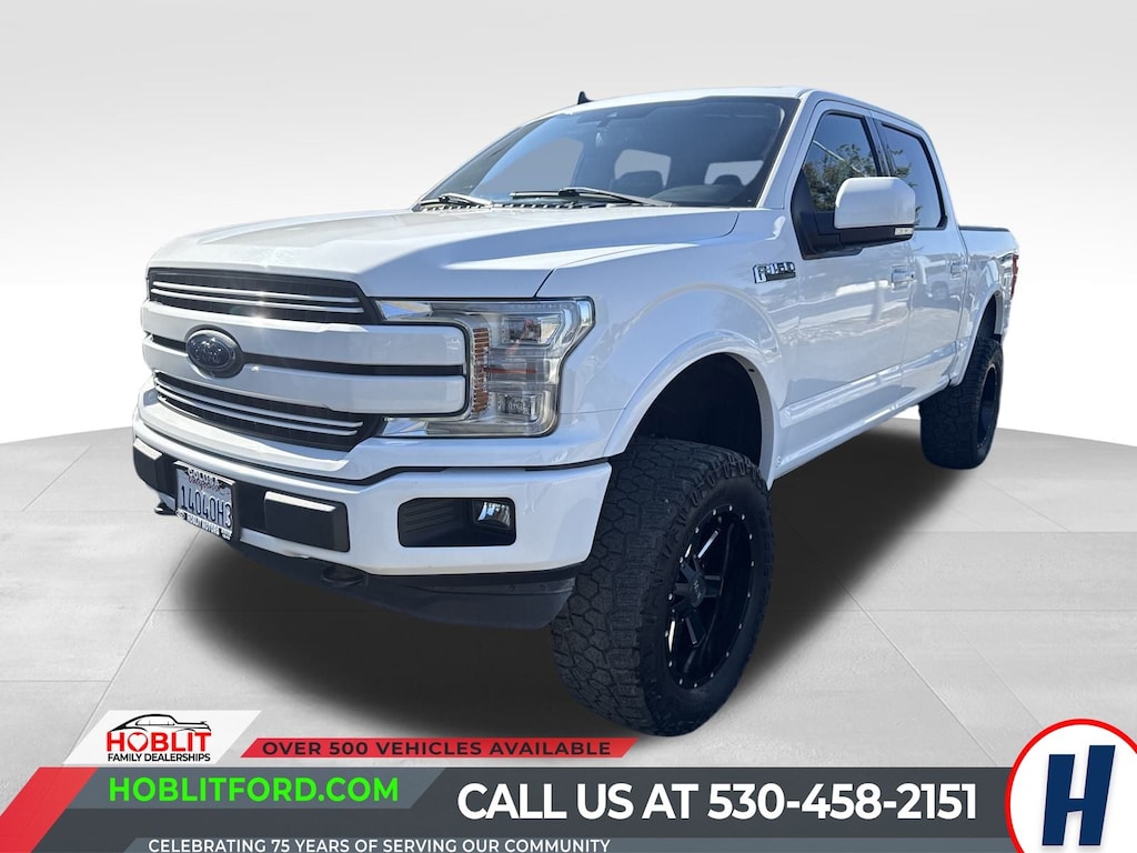 Certified 2019 Ford F-150 Lariat Crew Cab Ecoboost w/ Lift Sport Pkg Truck
