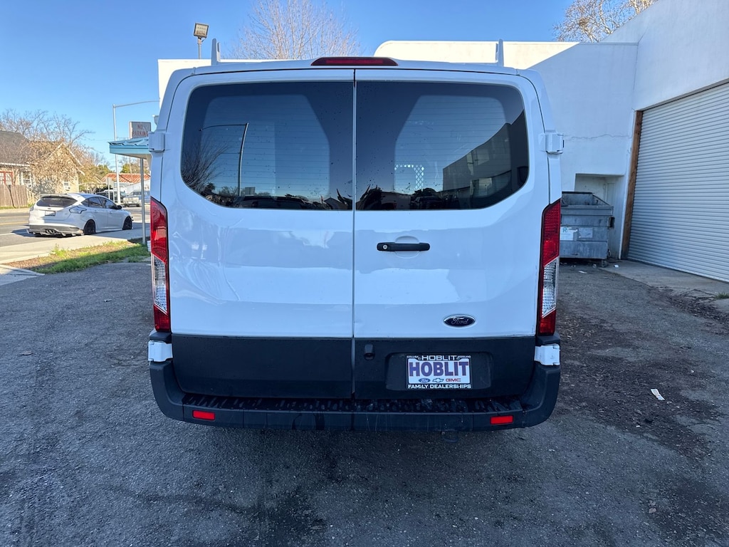 Certified 2023 Ford Transit-250 Base Cargo Van w/ Rear Cargo Shelves & Ladder Rack Cargo Van