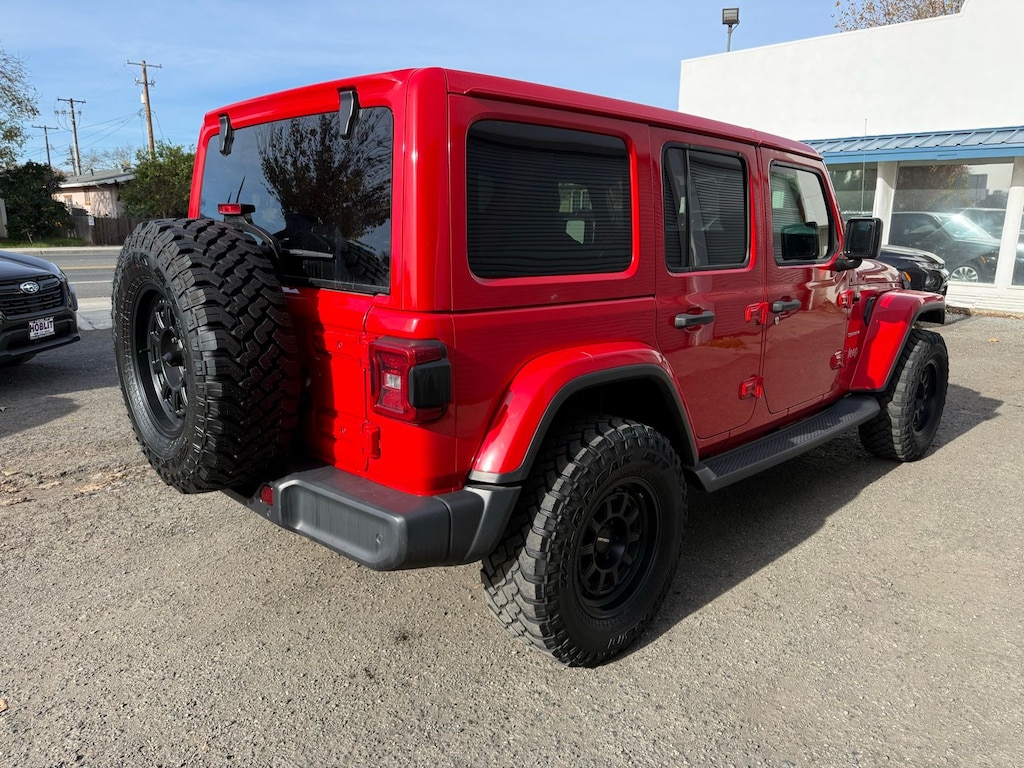 Used 2020 Jeep Wrangler Unlimited Sahara North Edition 4x4 Hard-Top w/ Hea SUV