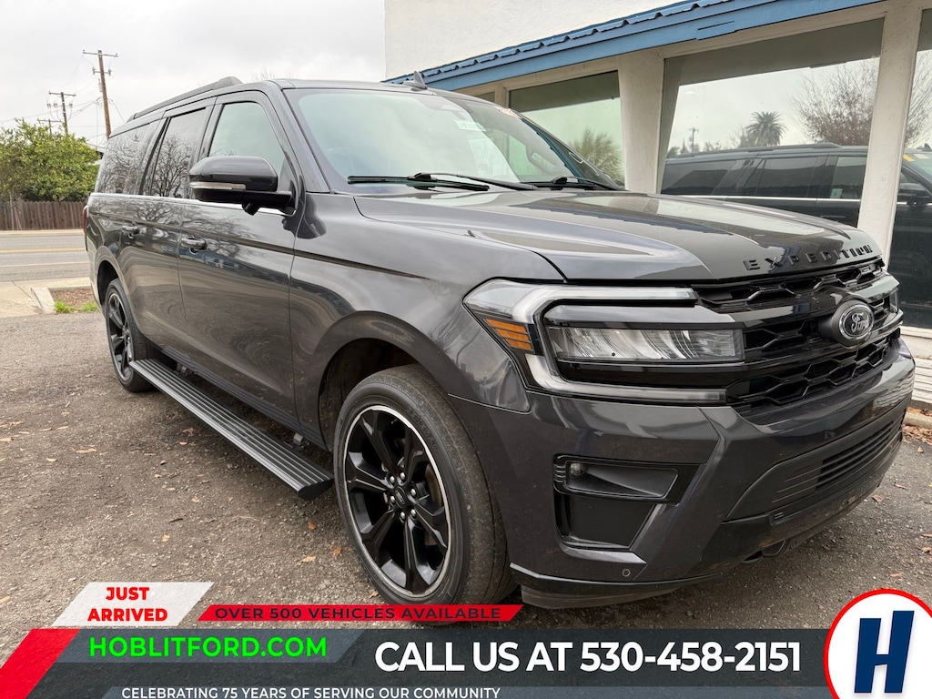 Certified 2022 Ford Expedition Max Limited Stealth 4x4 w/ Panoramic Moon Roof SUV