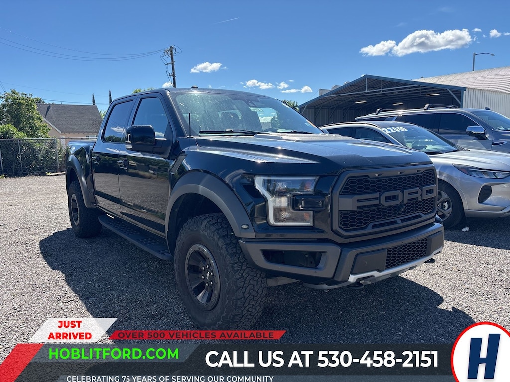Certified 2017 Ford F-150 Raptor Crew Cab 4x4 w/ Technology Pkg. Truck
