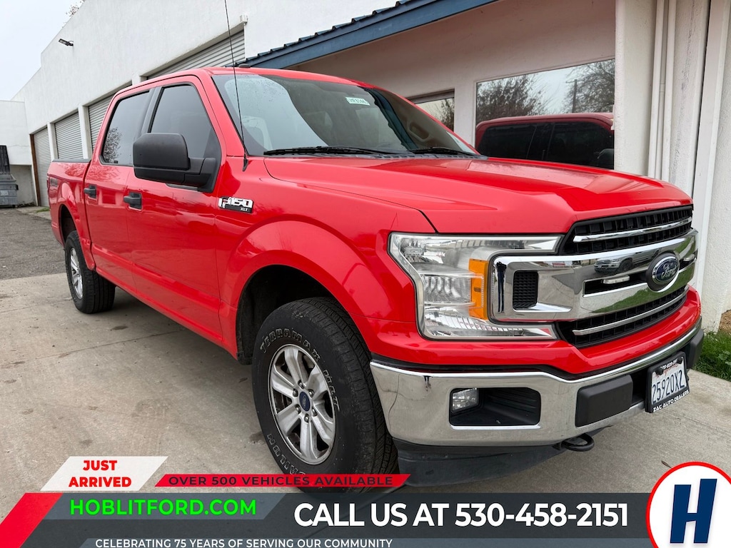 Certified 2018 Ford F-150 XLT Crew Cab Ecoboost 4x4 Truck