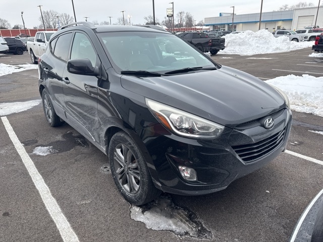 Used 2015 Hyundai Tucson SE with VIN KM8JU3AG8FU109003 for sale in Martinsville, IN