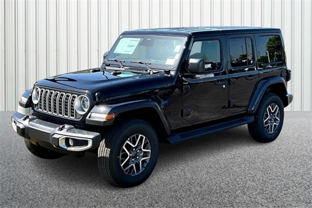 New 2025 Jeep Wrangler 4-DOOR SAHARA Sport Utility