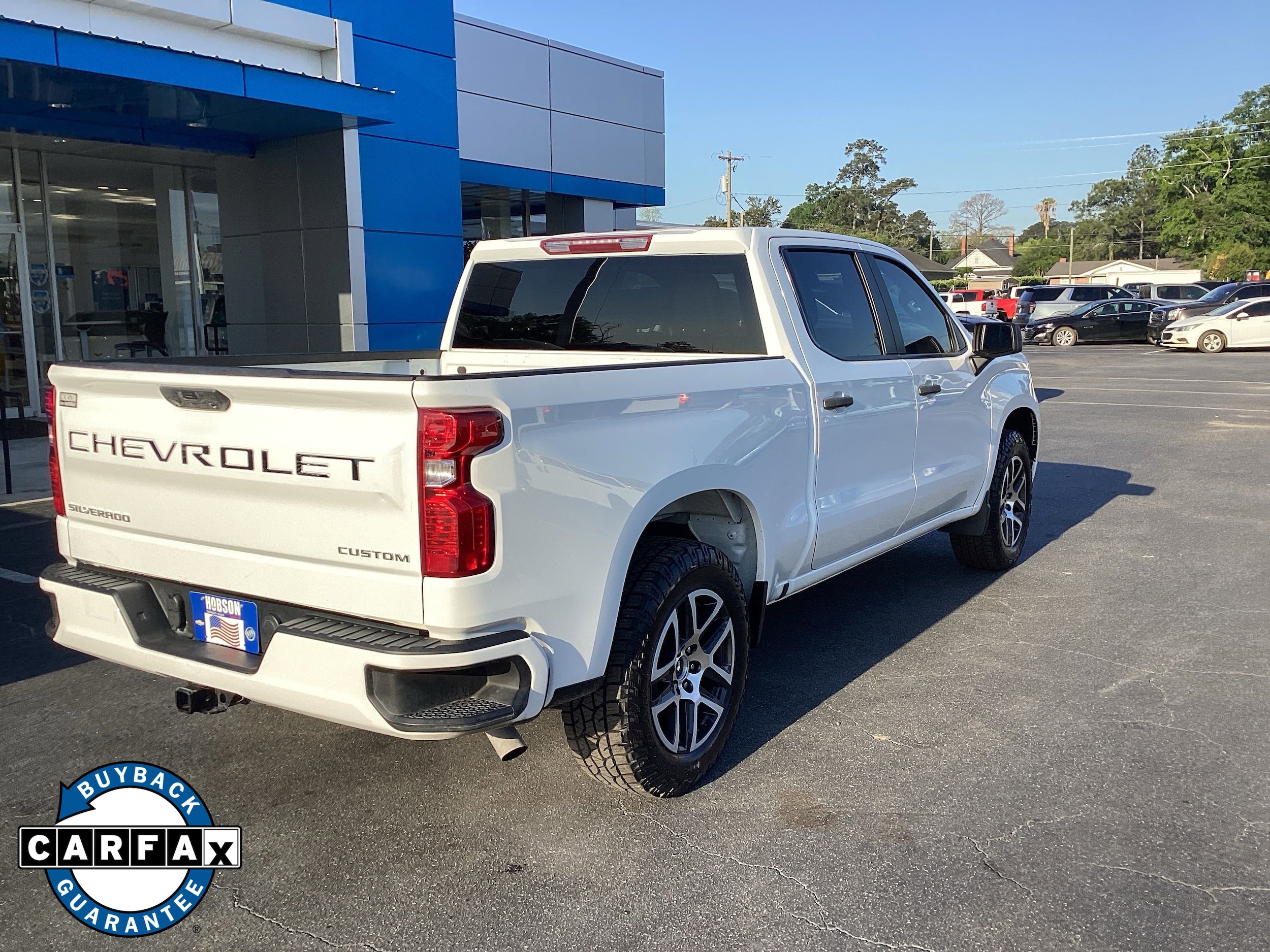 Used 2022 Chevrolet Silverado 1500 Custom with VIN 1GCPABEKXNZ556675 for sale in Cairo, GA