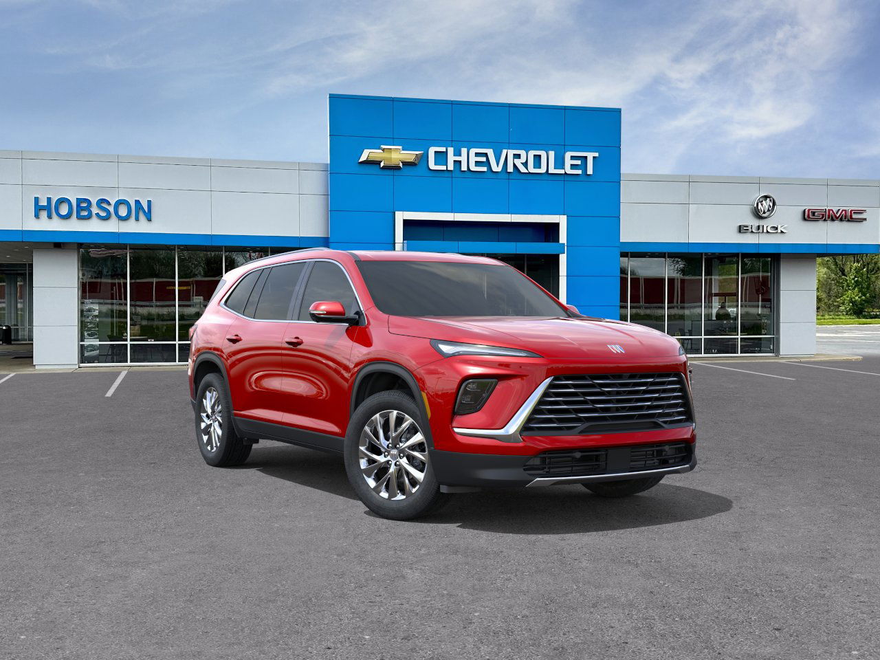 Cherry Red Tintcoat 2026 Buick Enclave Preferred FWD SUV / Crossover Front-Wheel Drive Automatic