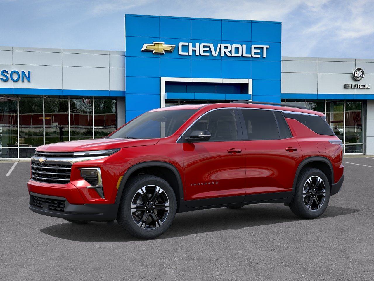 Radiant Red Tintcoat 2027 Chevrolet Traverse SUV / Crossover Four-Wheel Drive Automatic